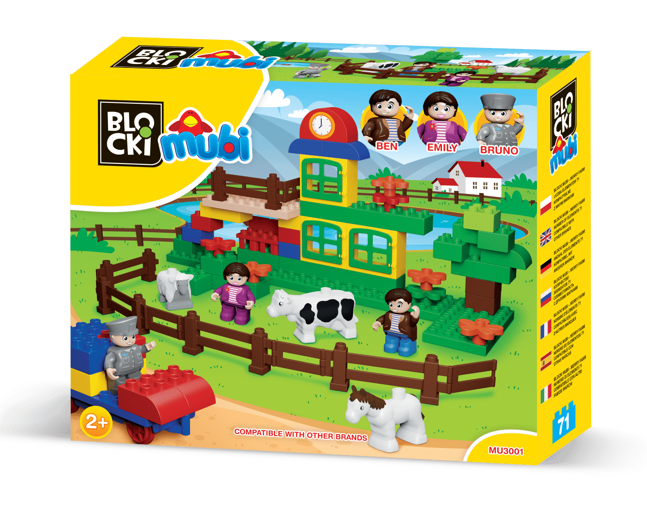 BLOCKI MUBI - Happy Farm MU3001 | BLOCKI Blocks